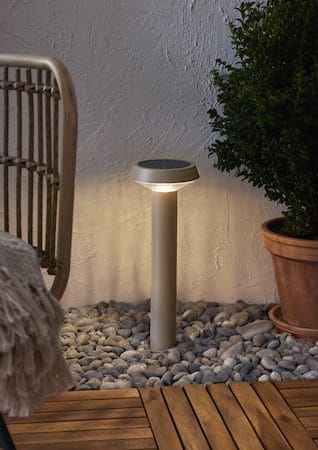 Casa Solcellspollare 45 cm - beige - Belysning - Utelampor & utomhusbelysning - Pollare