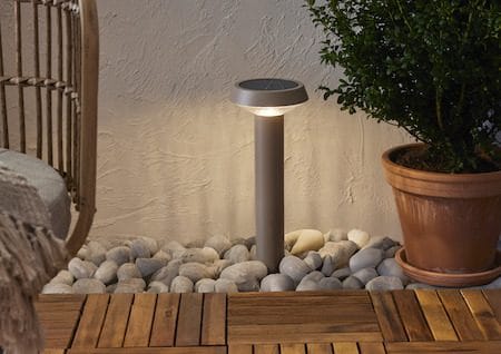 Casa Solcellspollare 45 cm - beige - Belysning - Utelampor & utomhusbelysning - Pollare