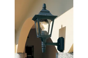 Chapel Mini Elstead Lighting Vägglampa utomhus - Black - Belysning - Utelampor & utomhusbelysning - Fasadbelysning & vägglyktor