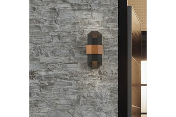 Chasm Quoizel Vägglampa utomhus - Black||Brown - Belysning - Utelampor & utomhusbelysning - Fasadbelysning & vägglyktor