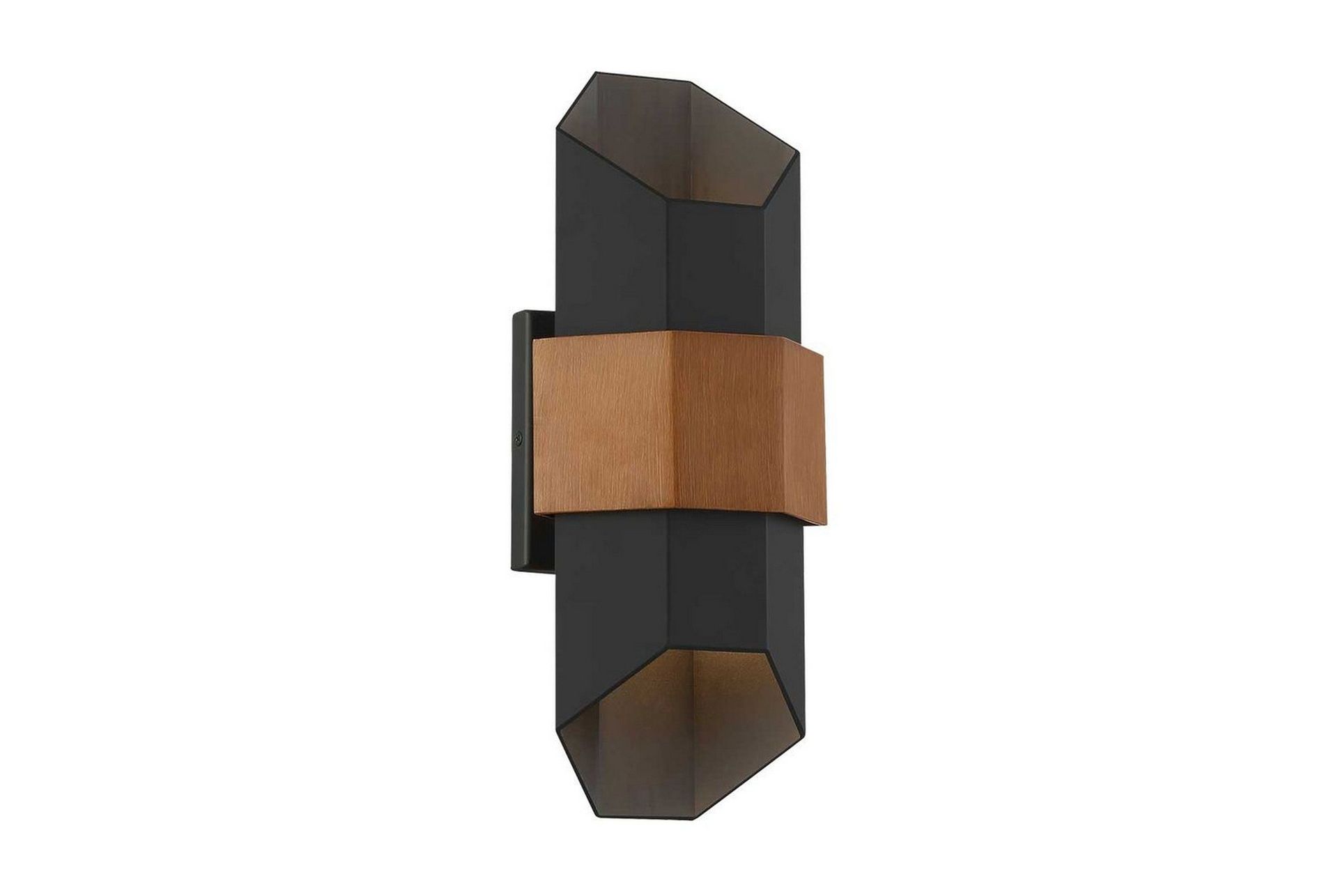 Chasm Quoizel Vägglampa utomhus - Black||Brown