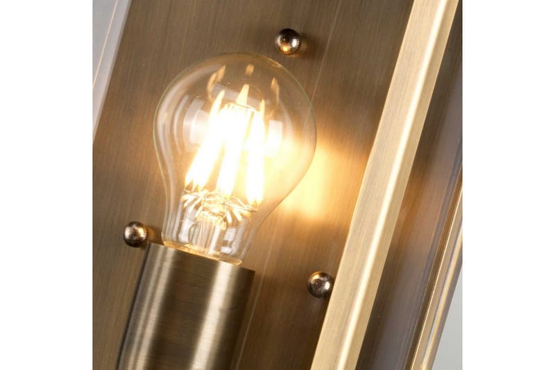 Downing Street Elstead Lighting Vägglampa utomhus - Brass - Belysning - Utelampor & utomhusbelysning - Fasadbelysning & vägglyktor