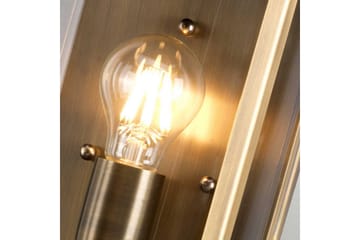 Downing Street Elstead Lighting Vägglampa utomhus - Brass - Belysning - Utelampor & utomhusbelysning - Fasadbelysning & vägglyktor