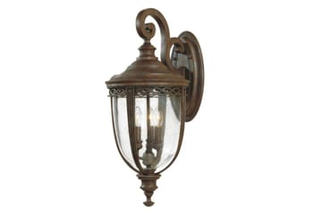 English Bridle Feiss Vägglampa utomhus - Bronze - Belysning - Utelampor & utomhusbelysning - Fasadbelysning & vägglyktor