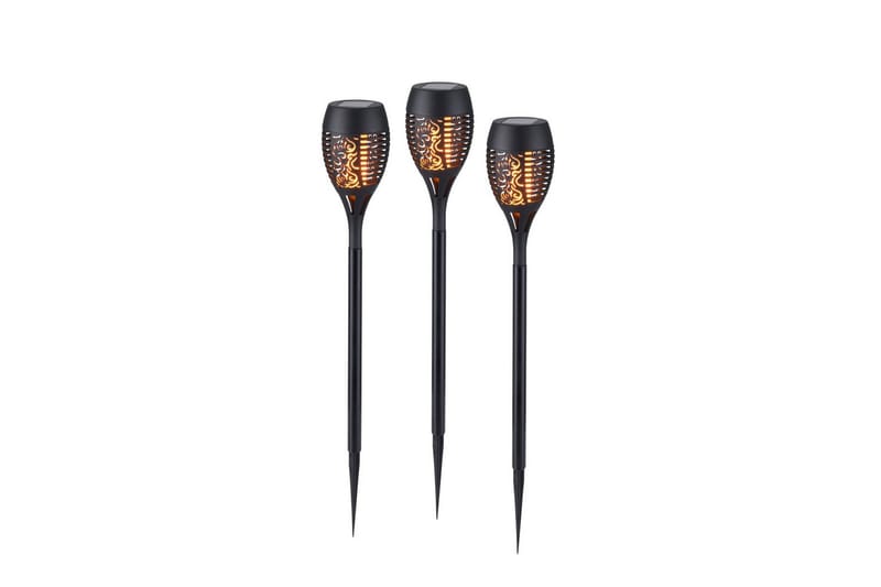Fackel-Sol Just Light Marklampa, Black