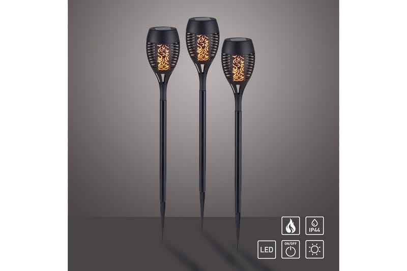 Fackel-Sol Just Light Marklampa - Black - Belysning - Utelampor & utomhusbelysning - Markbelysning