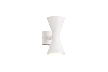 Ardas vägglampa 2L GU10 mattvit - Matt vit - Belysning - Utelampor & utomhusbelysning - Fasadbelysning & vägglyktor