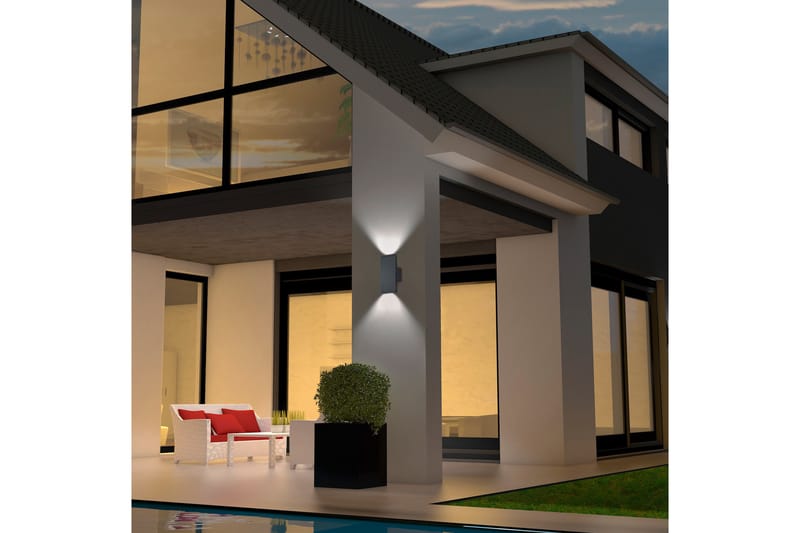 Colorado LED vägglampa antracit - Vit - Belysning - Utelampor & utomhusbelysning - Fasadbelysning & vägglyktor