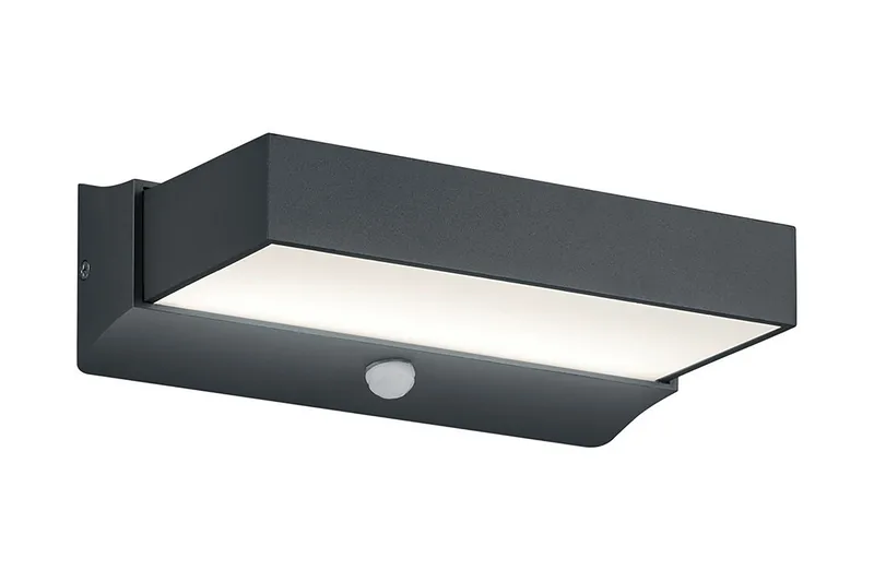 Cuando LED Vägglampa rörelsessensor antracit, Antracit