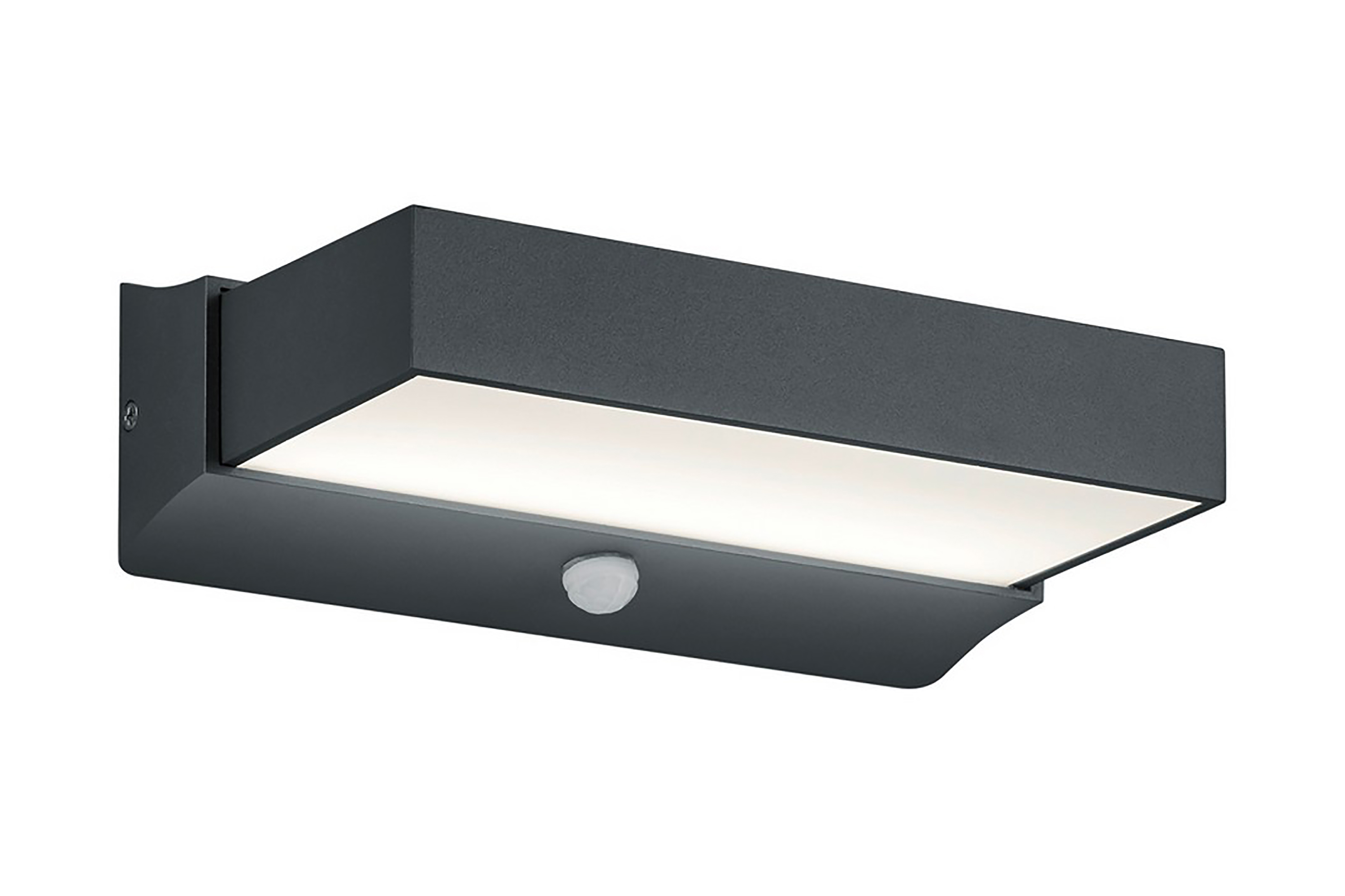 Cuando LED vägglampa rörelsessensor antracit Antracit