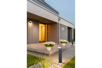 Pearl LED Vägglampa rörelsessensor antracit - Antracit/Vit - Belysning - Utelampor & utomhusbelysning - Fasadbelysning & vägglyktor