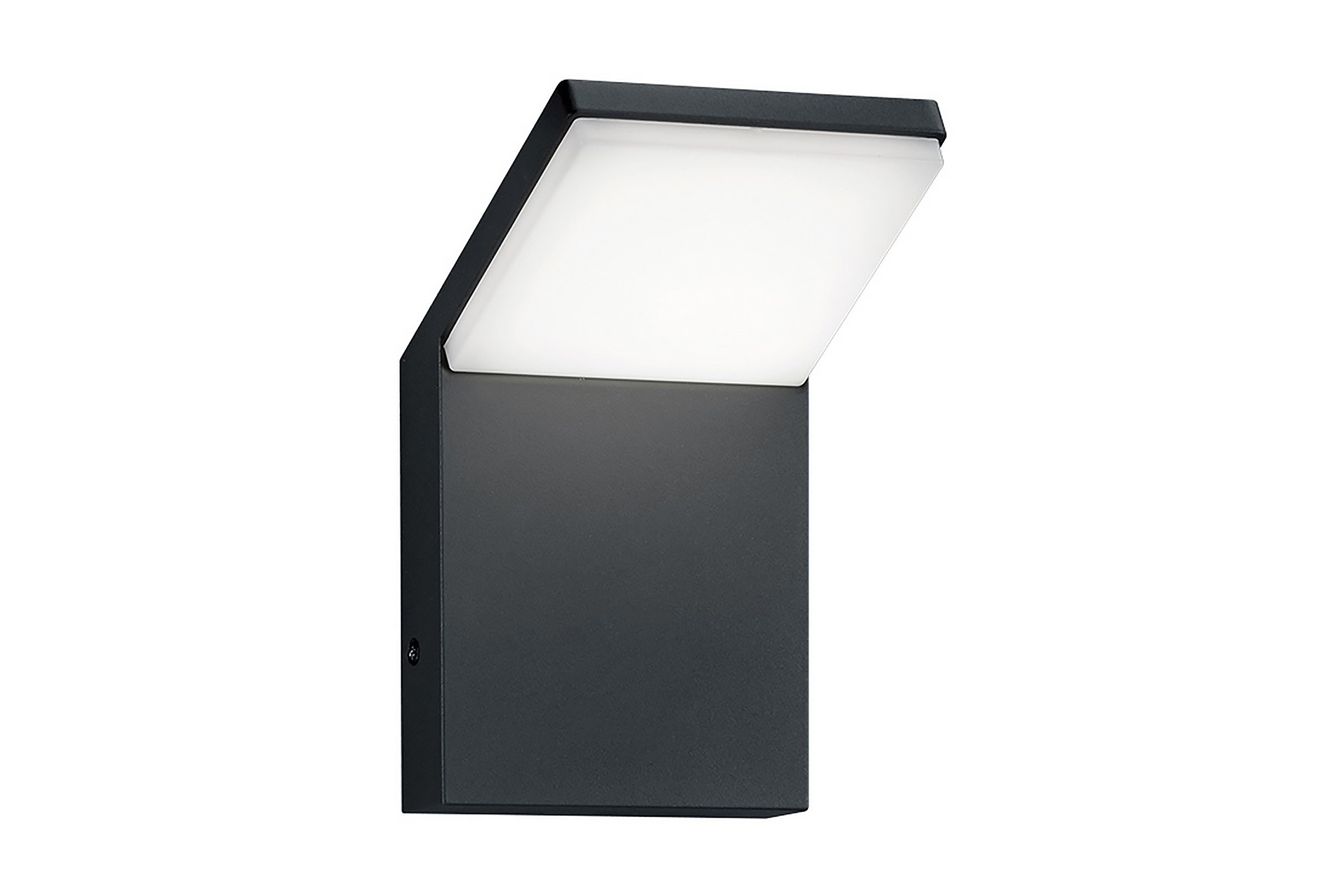 Pearl LED vägglampa antracit Antracit/Vit