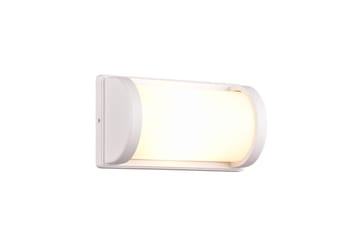 Puelo Vägglampa E27 mattvit - Matt vit - Belysning - Utelampor & utomhusbelysning - Fasadbelysning & vägglyktor