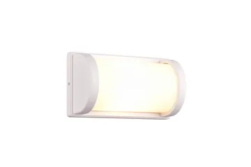 Puelo Vägglampa E27 mattvit - Matt vit - Belysning - Utelampor & utomhusbelysning - Fasadbelysning & vägglyktor