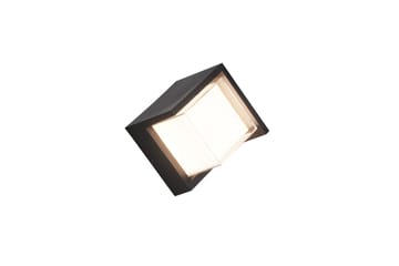 Puno LED vägglampa fyrkant mattsvart - Matt svart - Belysning - Utelampor & utomhusbelysning - Fasadbelysning & vägglyktor