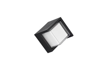 Puno LED vägglampa fyrkant mattsvart - Matt svart - Belysning - Utelampor & utomhusbelysning - Fasadbelysning & vägglyktor