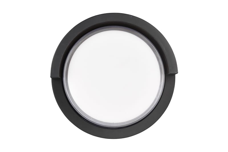 Puno LED vägglampa rund mattsvart - Matt svart - Belysning - Utelampor & utomhusbelysning - Fasadbelysning & vägglyktor
