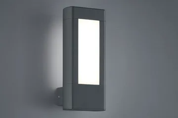 Rhine LED Vägglampa antracit - Antracit/Vit - Belysning - Utelampor & utomhusbelysning - Fasadbelysning & vägglyktor