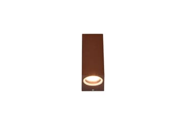 Roya Vägglampa 2xGU10 rost fyrkant - Rost - Belysning - Utelampor & utomhusbelysning - Fasadbelysning & vägglyktor