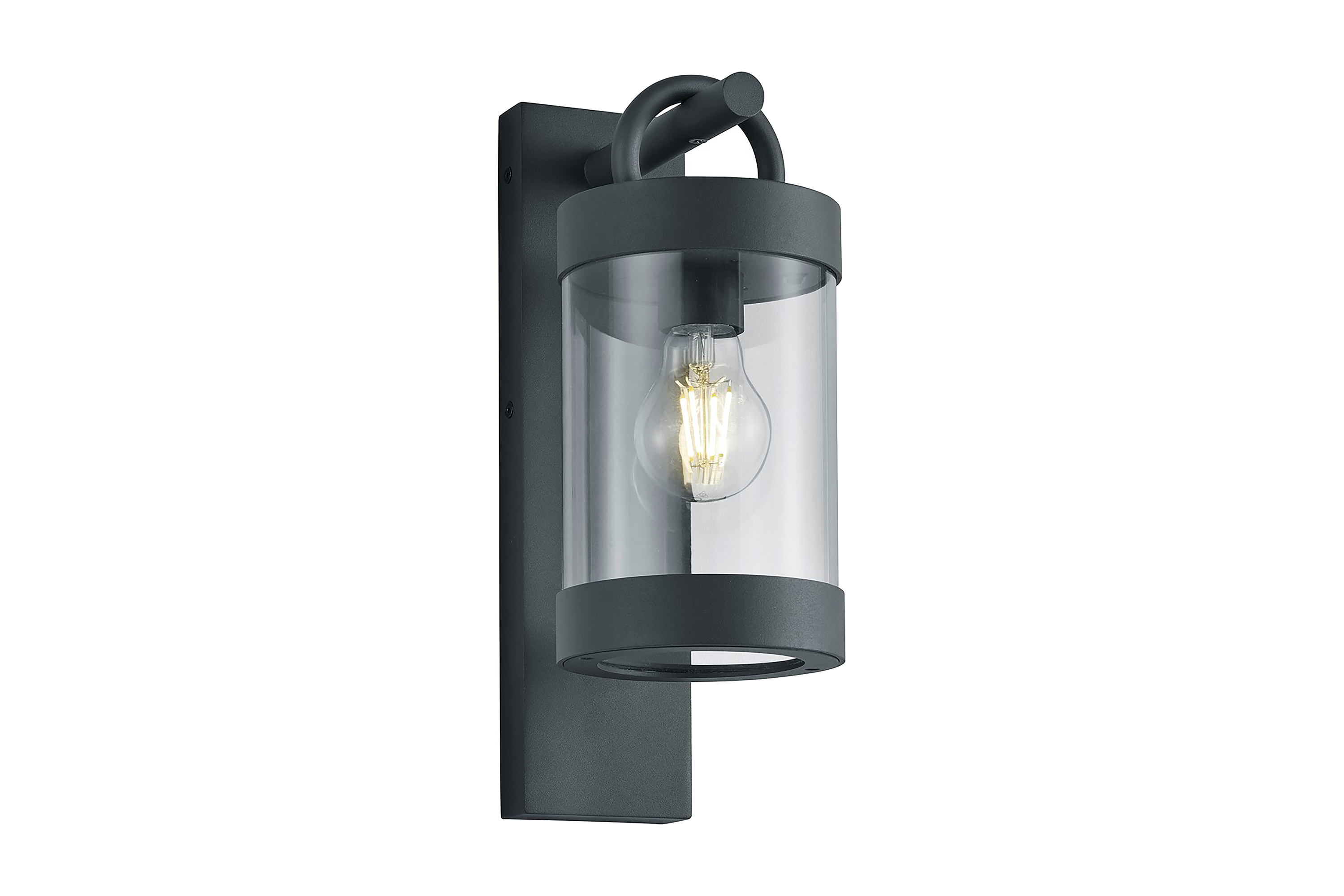 Sambesi vägglampa E27 antracit Antracit