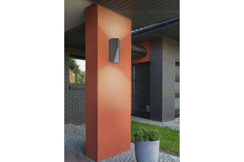 Tay LED Vägglampa antracit - Vit - Belysning - Utelampor & utomhusbelysning - Fasadbelysning & vägglyktor