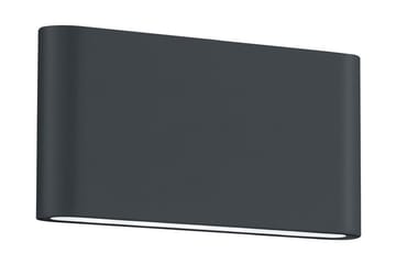 Thames II LED vägglampa 17,5x9 cm antracit - Antracit/Vit - Belysning - Utelampor & utomhusbelysning - Fasadbelysning & vägglyktor