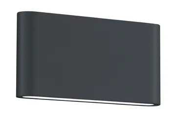 Thames II LED Vägglampa 17,5x9 cm antracit - Antracit/Vit - Belysning - Utelampor & utomhusbelysning - Fasadbelysning & vägglyktor