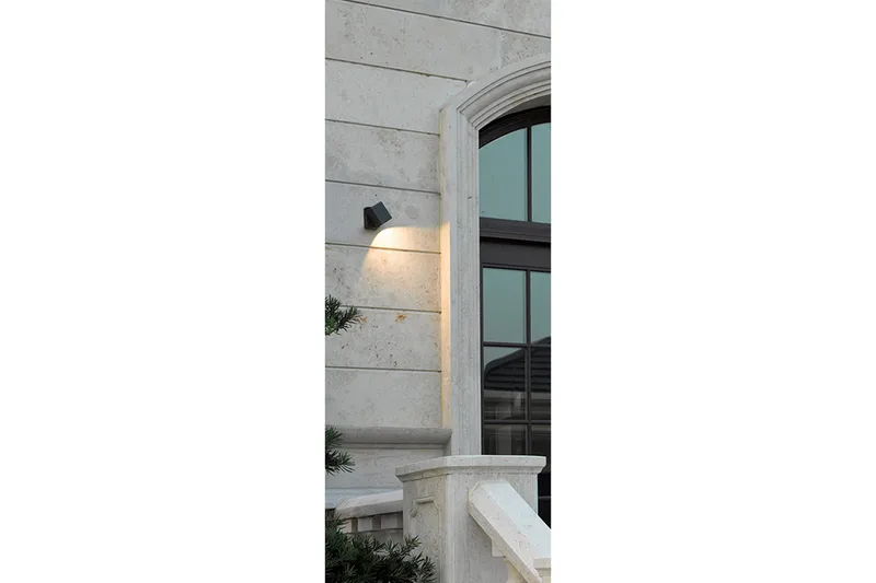 Tiber LED Vägglampa antracit - Vit - Belysning - Utelampor & utomhusbelysning - Fasadbelysning & vägglyktor