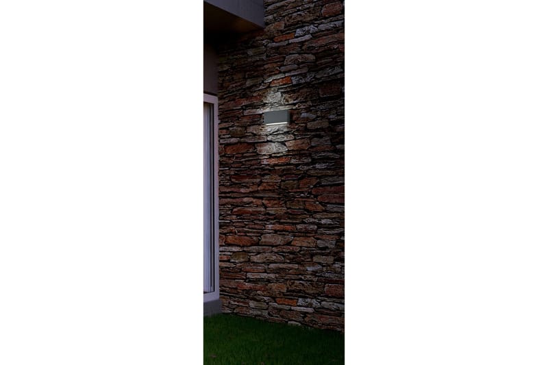 Trent LED Vägglampa antracit - Antracit/Vit - Belysning - Utelampor & utomhusbelysning - Fasadbelysning & vägglyktor