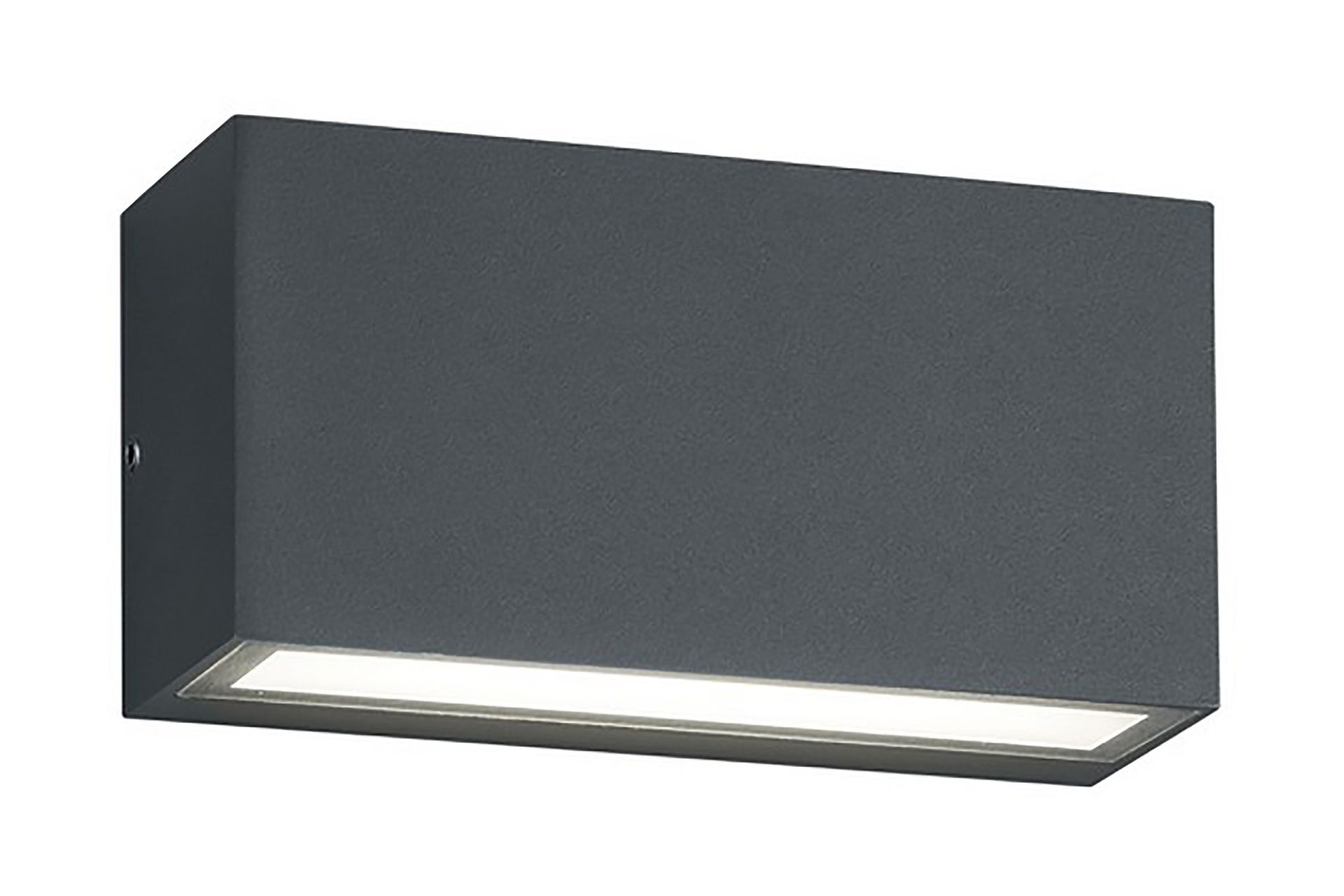 Trent LED Vägglampa antracit - Antracit/Vit