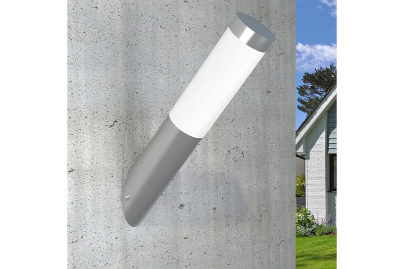 Utebelysning Enego vägglampa - Silver - Fasadbelysning & vägglyktor
