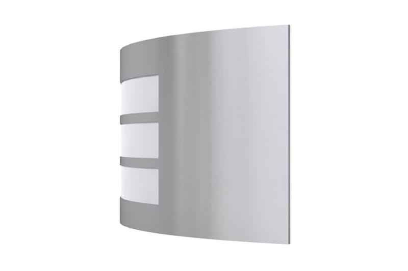 Utomhusvägglampa rostfritt stål - Silver - Fasadbelysning & vägglyktor