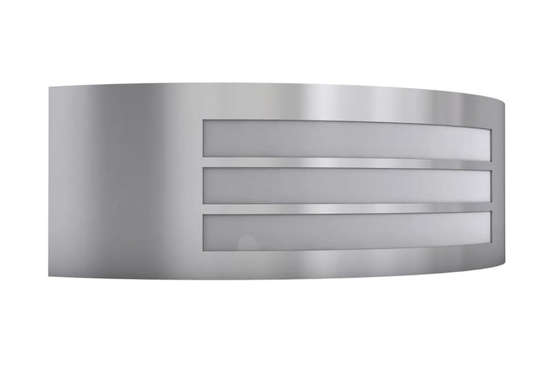 Utomhusvägglampa rostfritt stål - Silver - Fasadbelysning & vägglyktor
