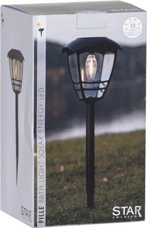Felix Solcellspollare 45 cm - svart - Belysning - Utelampor & utomhusbelysning - Pollare