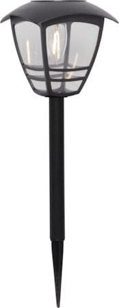 Felix Solcellspollare 45 cm - svart - Belysning - Utelampor & utomhusbelysning - Pollare