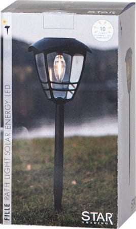 Felix Solcellspollare 45 cm - svart - Belysning - Utelampor & utomhusbelysning - Pollare