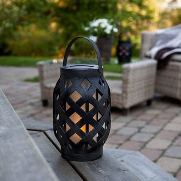 Flame Black Lykta 15 cm - svart - Belysning - Utelampor & utomhusbelysning - Bordslampa utomhus