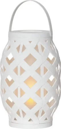 Flame Lykta 15 cm - vit - Belysning - Utelampor & utomhusbelysning - Bordslampa utomhus