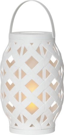 Flame Lykta 15 cm - vit - Belysning - Utelampor & utomhusbelysning - Bordslampa utomhus