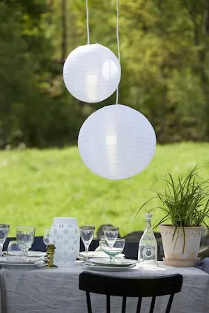 Flame Lykta 15 cm - vit - Belysning - Utelampor & utomhusbelysning - Bordslampa utomhus
