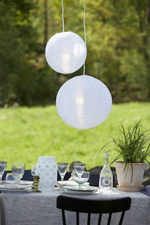 Flame Lykta 15 cm - vit - Belysning - Utelampor & utomhusbelysning - Bordslampa utomhus