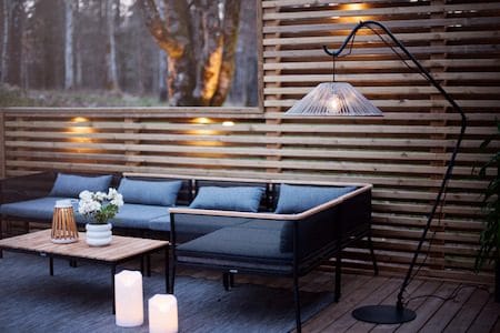 Flamme Grand LED Blockljus 20 cm - vit - Belysning - Utelampor & utomhusbelysning - Bordslampa utomhus