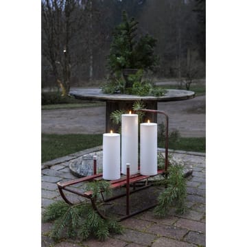 Flamme Rak LED Ljus 27,5 cm - vit - Belysning - Utelampor & utomhusbelysning - Bordslampa utomhus
