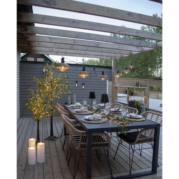 Flamme Rak LED Ljus 27,5 cm - vit - Belysning - Utelampor & utomhusbelysning - Bordslampa utomhus