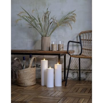 Flamme Rak LED Ljus 27,5 cm - vit - Belysning - Utelampor & utomhusbelysning - Bordslampa utomhus
