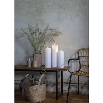 Flamme Rak LED Ljus 27,5 cm - vit - Belysning - Utelampor & utomhusbelysning - Bordslampa utomhus