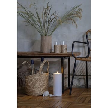 Flamme Rak LED Ljus 27,5 cm - vit - Belysning - Utelampor & utomhusbelysning - Bordslampa utomhus