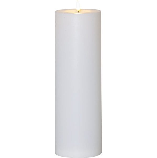 Flamme Rak LED Ljus 32,5 cm - vit - Belysning - Utelampor & utomhusbelysning - Bordslampa utomhus