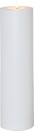 Flamme Rak LED Ljus 37,5 cm - vit - Belysning - Utelampor & utomhusbelysning - Bordslampa utomhus