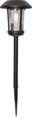 Florian Solcellspollare 47 cm - svart - Belysning - Utelampor & utomhusbelysning - Pollare